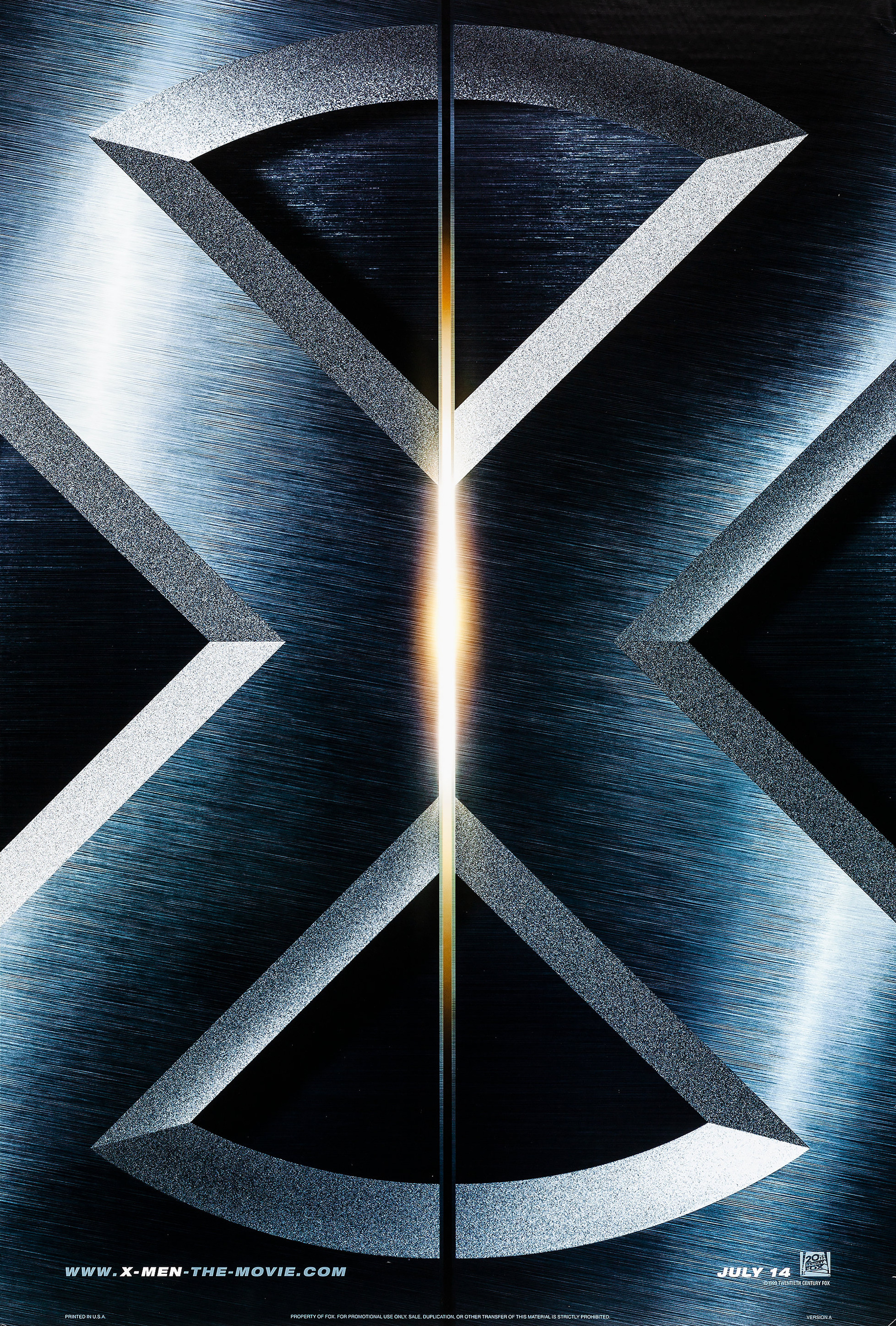 Mega Sized Movie Poster Image for X-Men (#3 of 4)