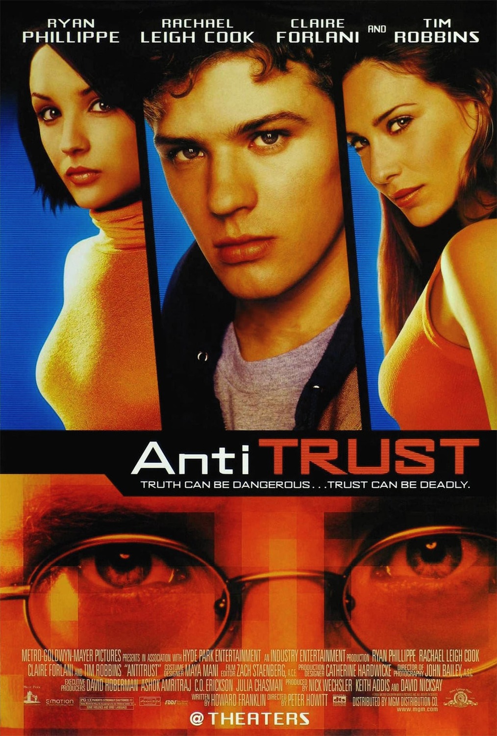 Extra Large Movie Poster Image for Antitrust (#1 of 6)