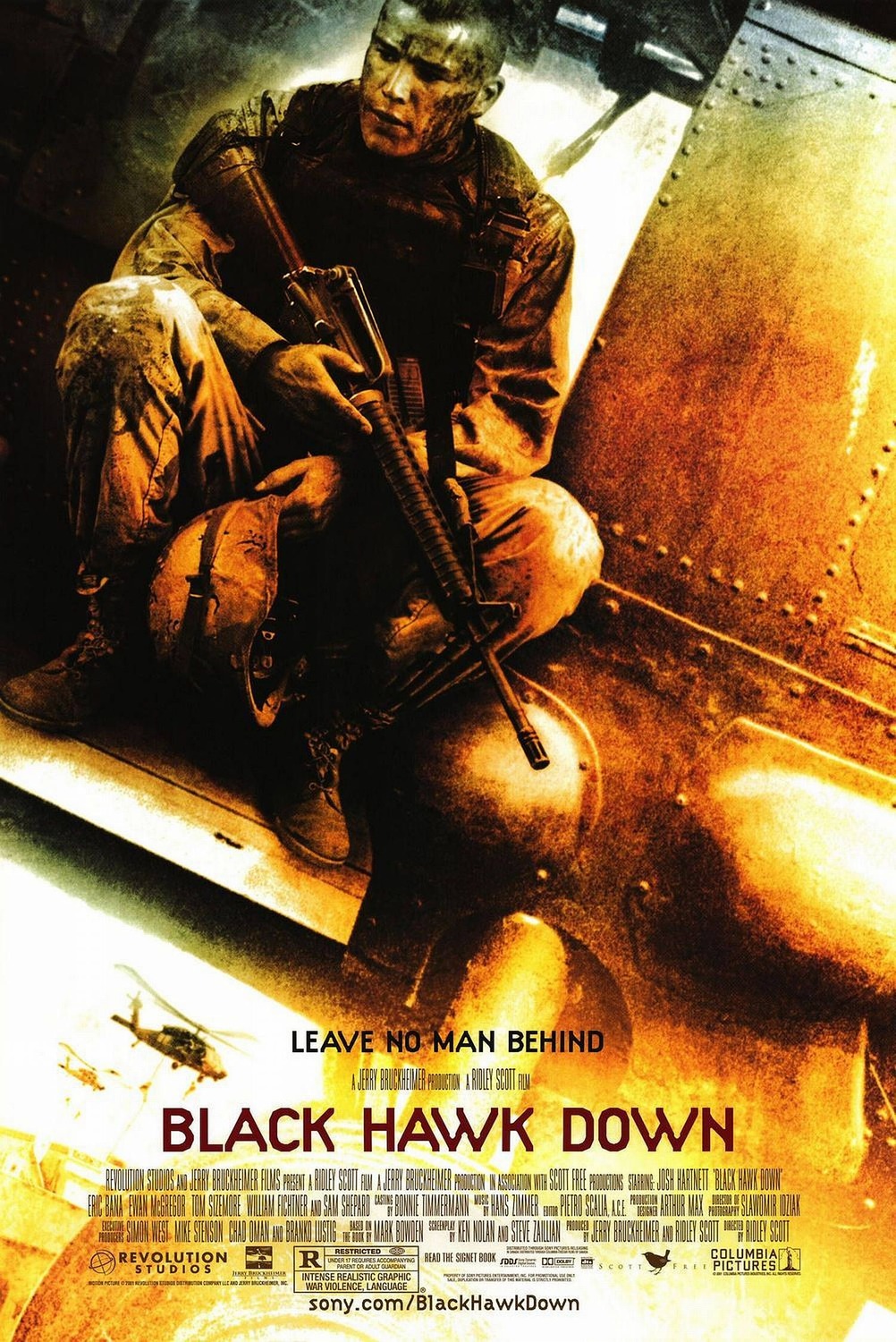 Extra Large Movie Poster Image for Black Hawk Down (#1 of 3)