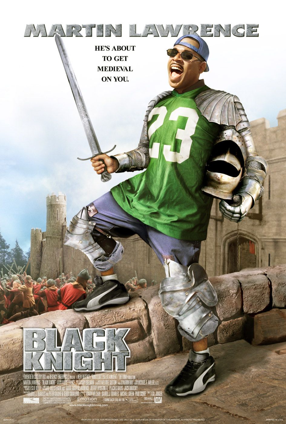 Extra Large Movie Poster Image for Black Knight (#1 of 2)