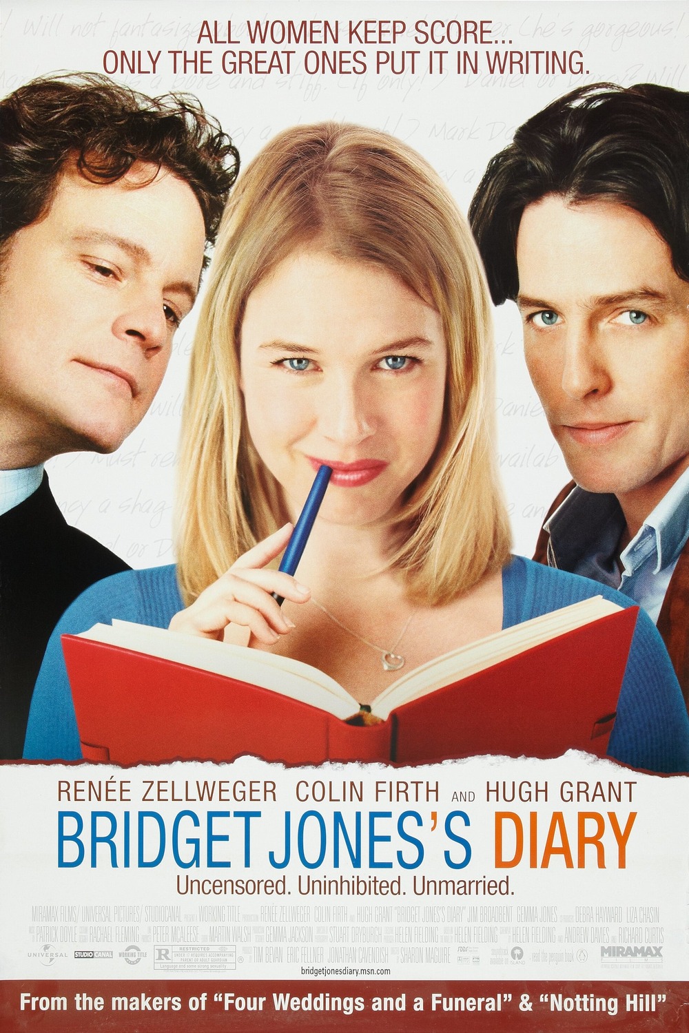 Extra Large Movie Poster Image for Bridget Jones's Diary (#1 of 5)