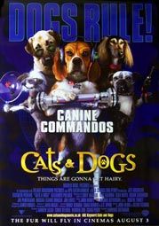 Cats & Dogs Movie Poster