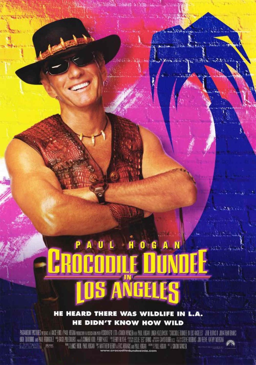 Extra Large Movie Poster Image for Crocodile Dundee in Los Angeles (#1 of 2)