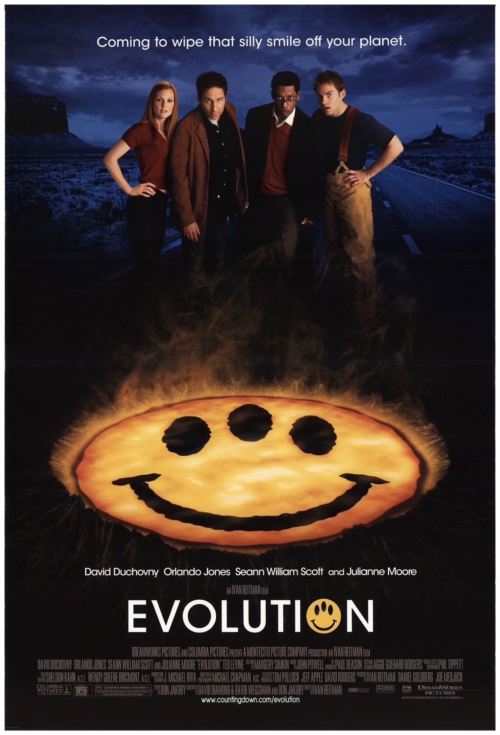 Extra Large Movie Poster Image for Evolution (#3 of 3)