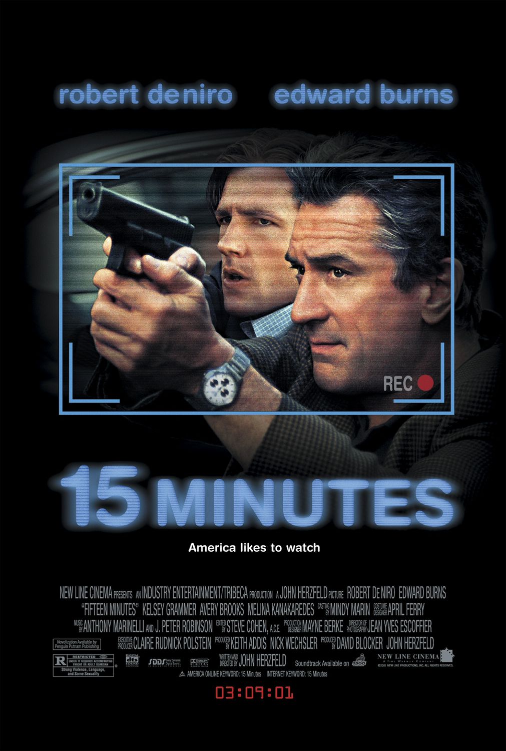 Extra Large Movie Poster Image for 15 Minutes (#1 of 3)