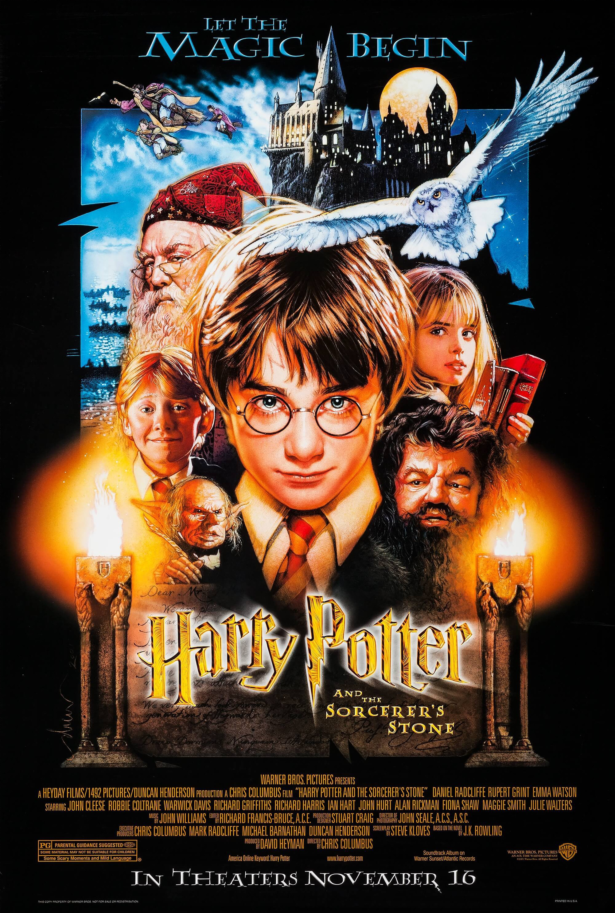 Mega Sized Movie Poster Image for Harry Potter and the Sorcerer's Stone (#4 of 12)