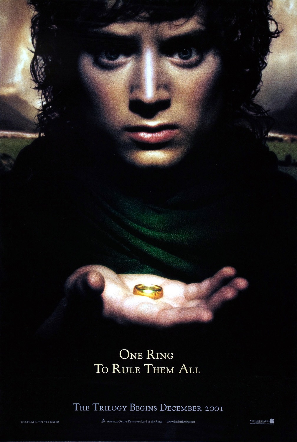 Extra Large Movie Poster Image for The Lord of the Rings: The Fellowship of the Ring (#2 of 4)