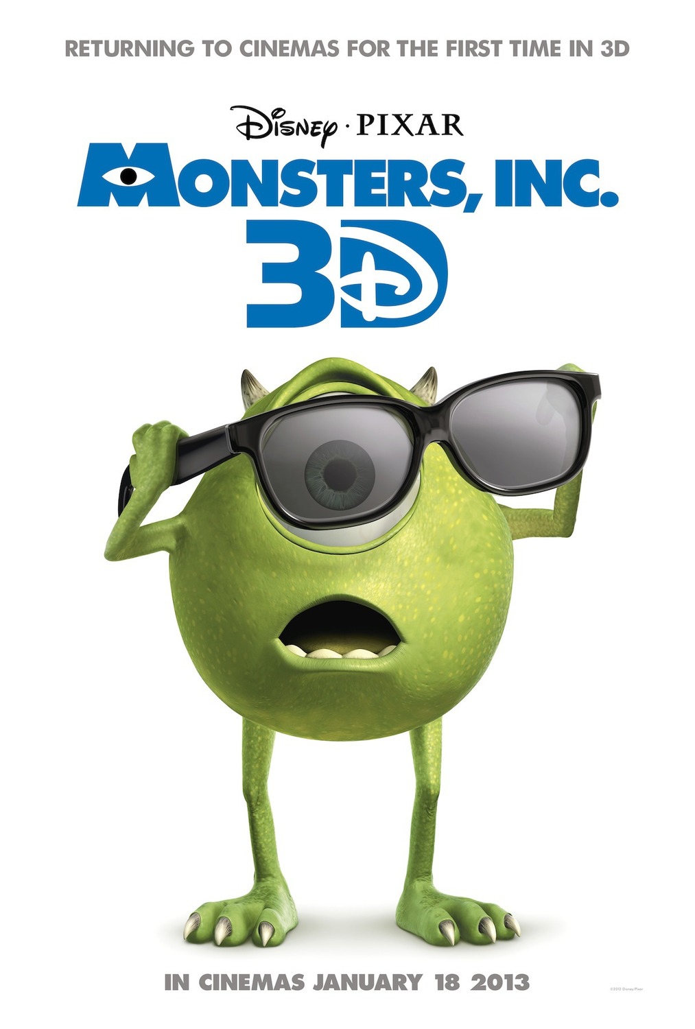 Extra Large Movie Poster Image for Monsters, Inc. (#5 of 10)