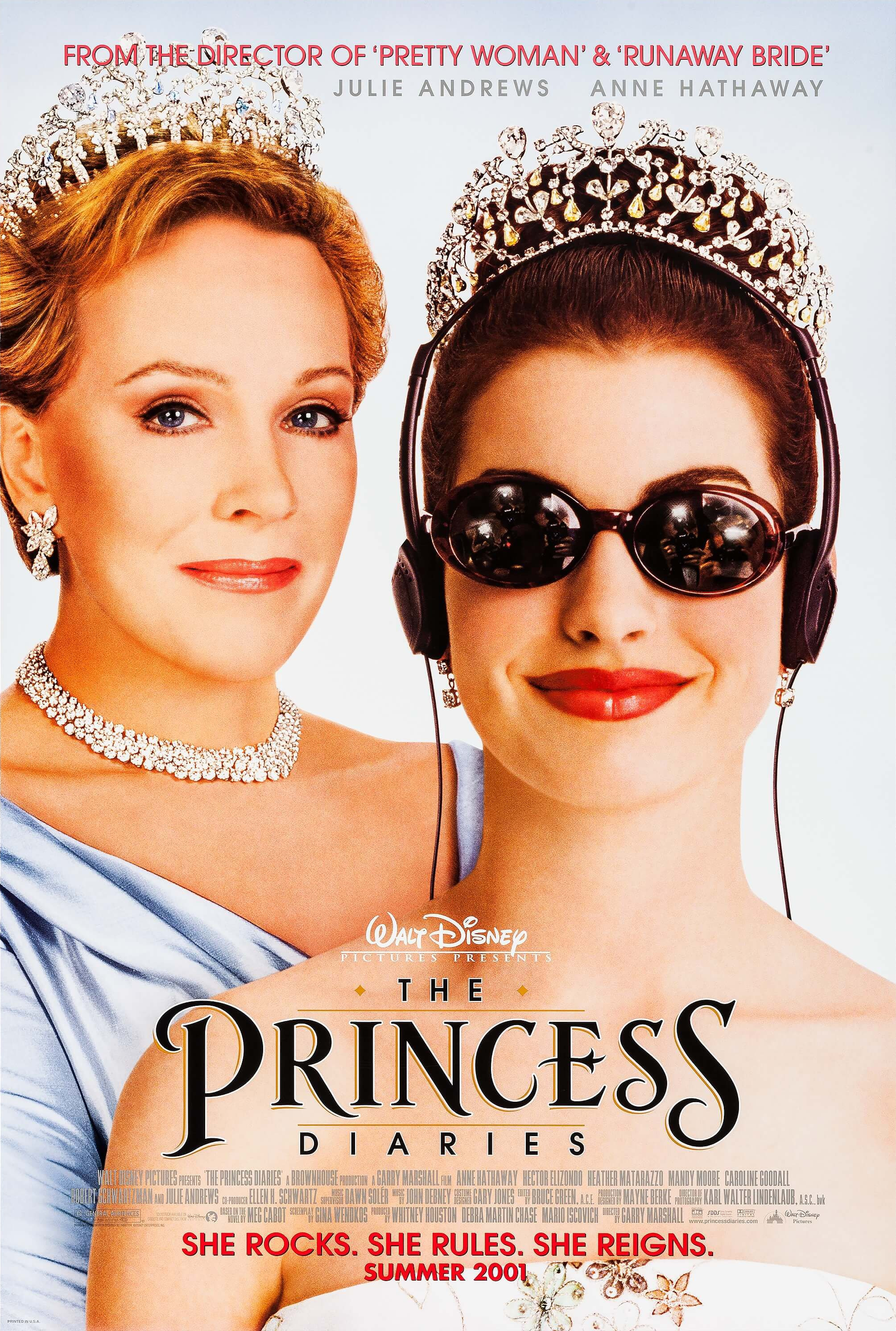 Mega Sized Movie Poster Image for The Princess Diaries (#1 of 4)