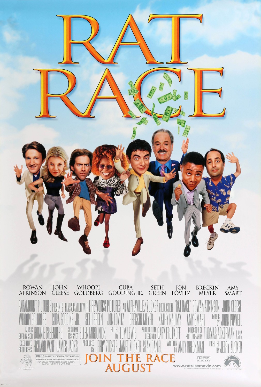 Extra Large Movie Poster Image for Rat Race (#1 of 3)