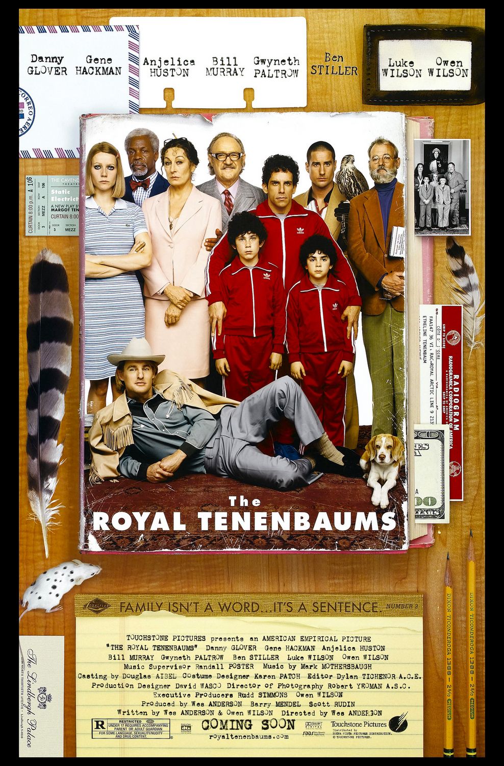 Extra Large Movie Poster Image for The Royal Tenenbaums (#1 of 3)