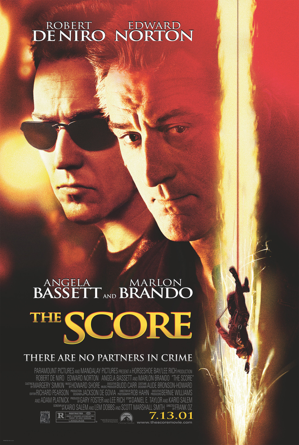 Extra Large Movie Poster Image for The Score 