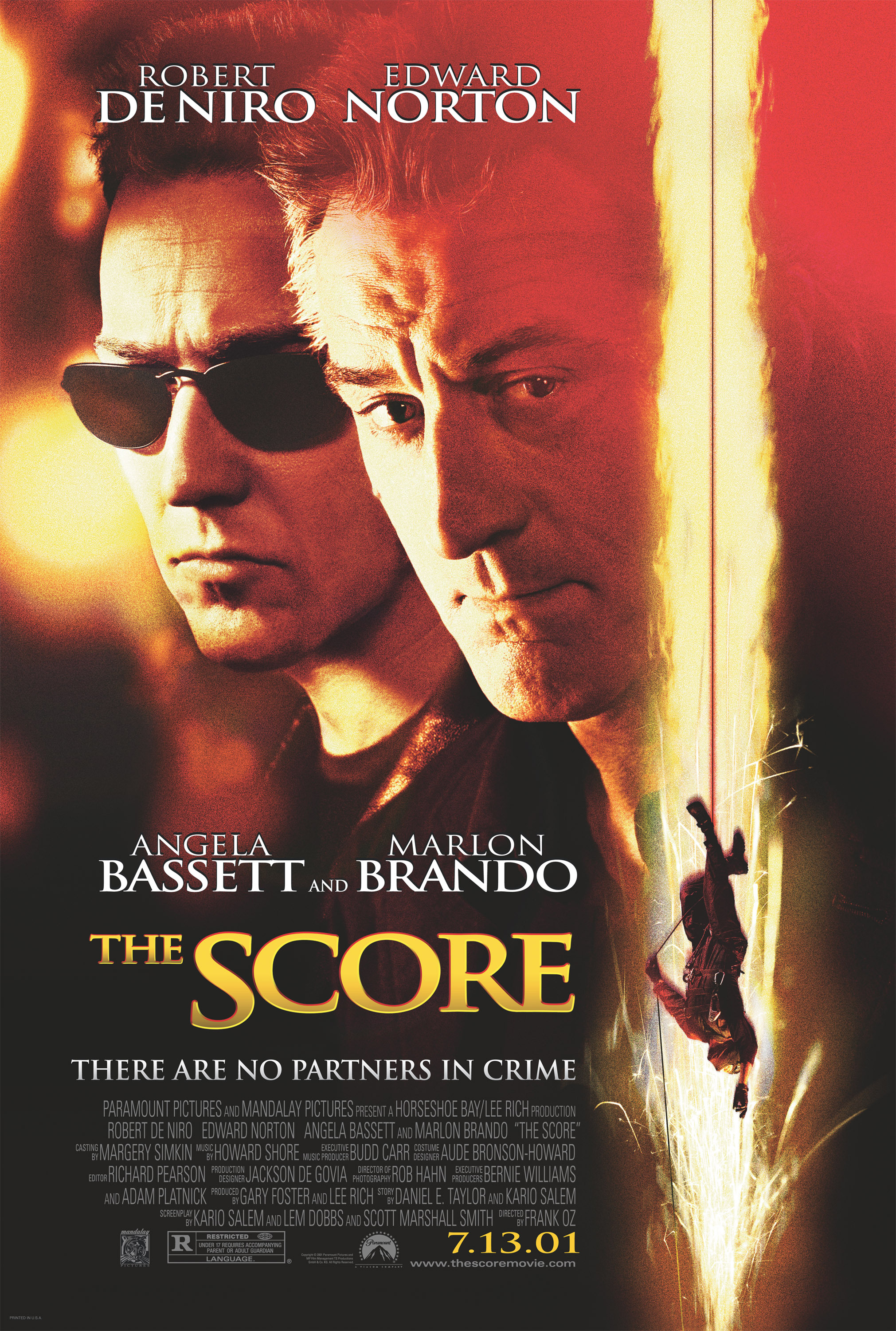 Mega Sized Movie Poster Image for The Score 