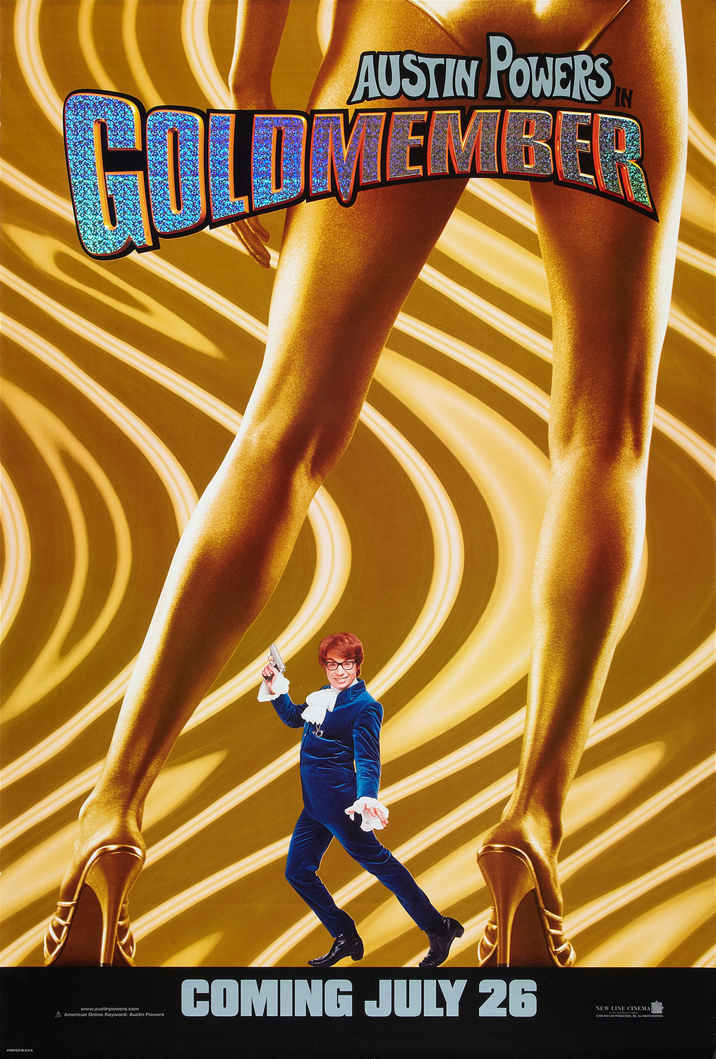 Extra Large Movie Poster Image for Austin Powers in Goldmember (#1 of 4)
