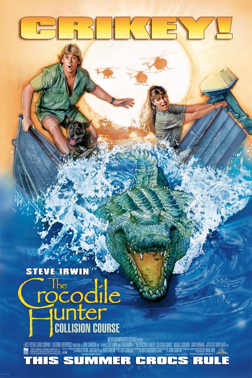 Extra Large Movie Poster Image for Crocodile Hunter: Collision Course (#2 of 2)