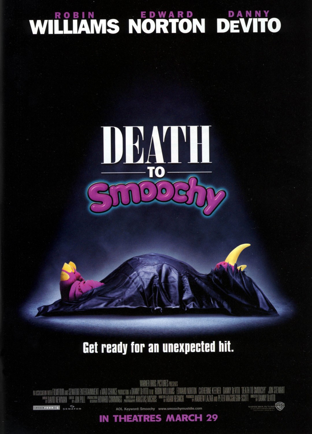 Extra Large Movie Poster Image for Death to Smoochy (#1 of 2)