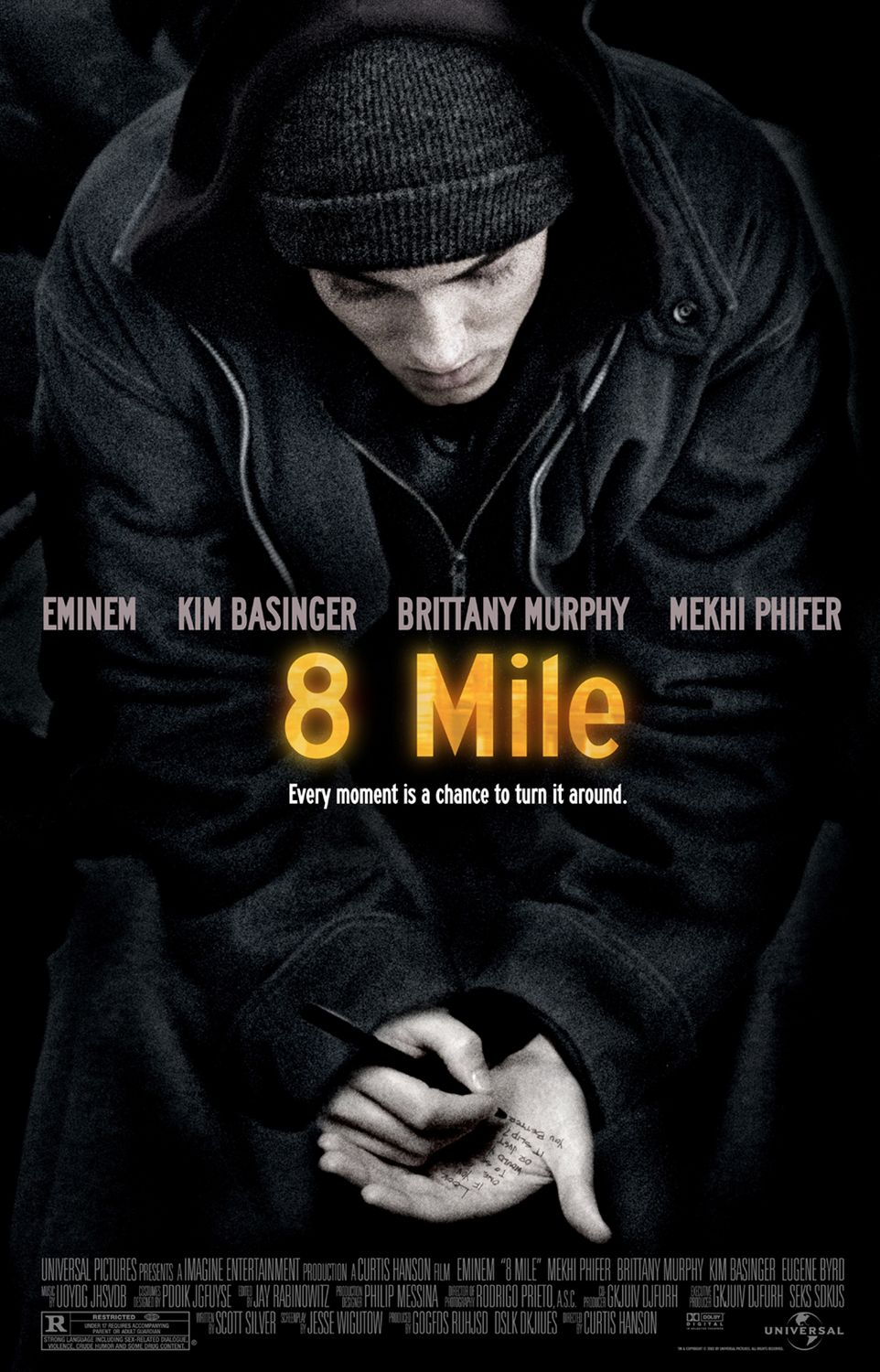 Extra Large Movie Poster Image for 8 Mile (#2 of 2)