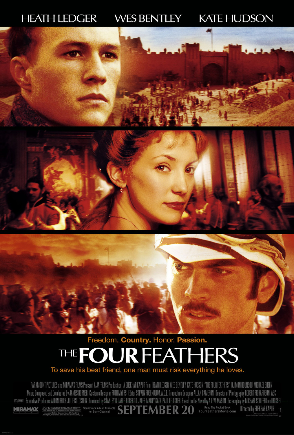Extra Large Movie Poster Image for The Four Feathers (#1 of 4)