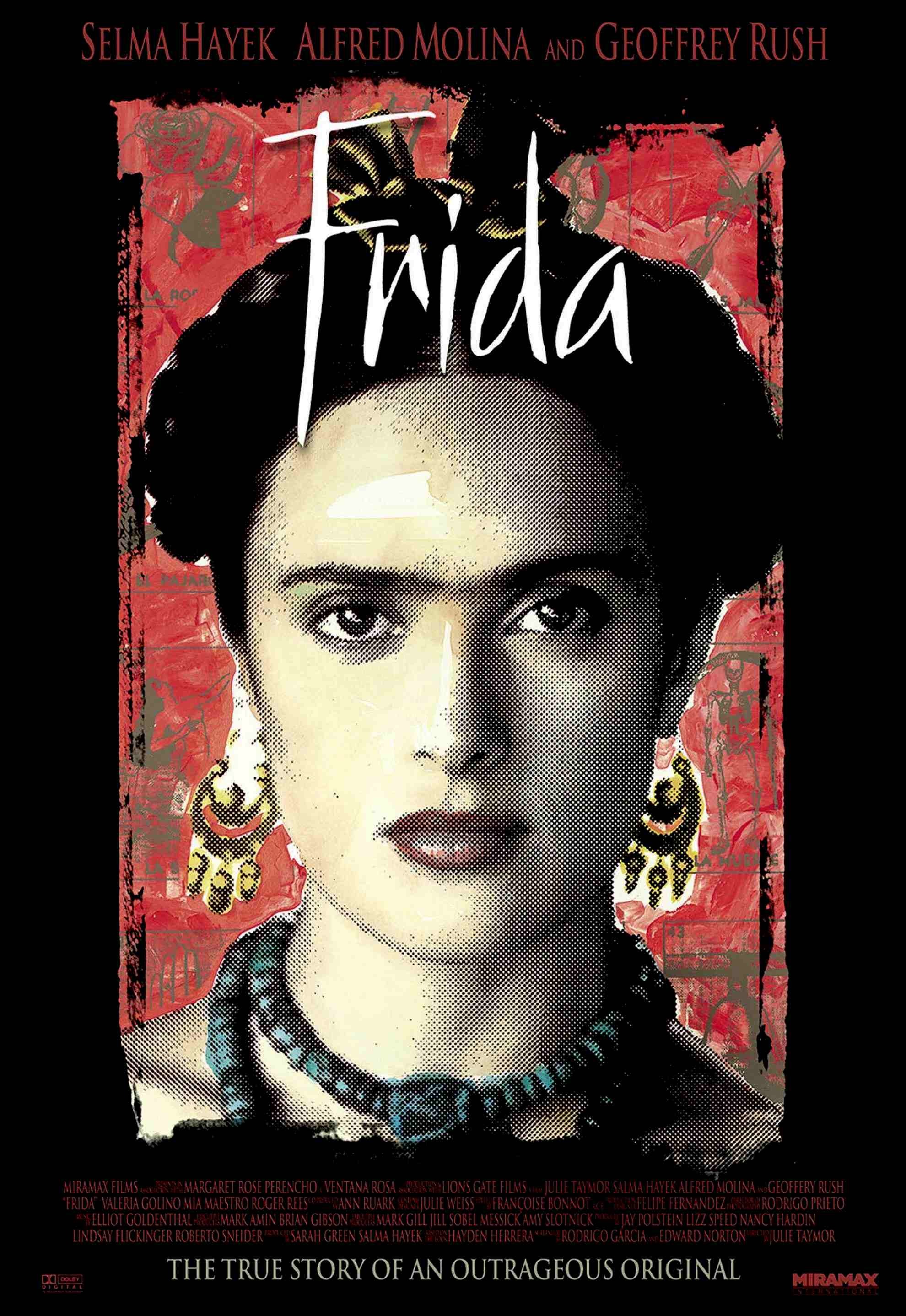 Mega Sized Movie Poster Image for Frida (#3 of 3)