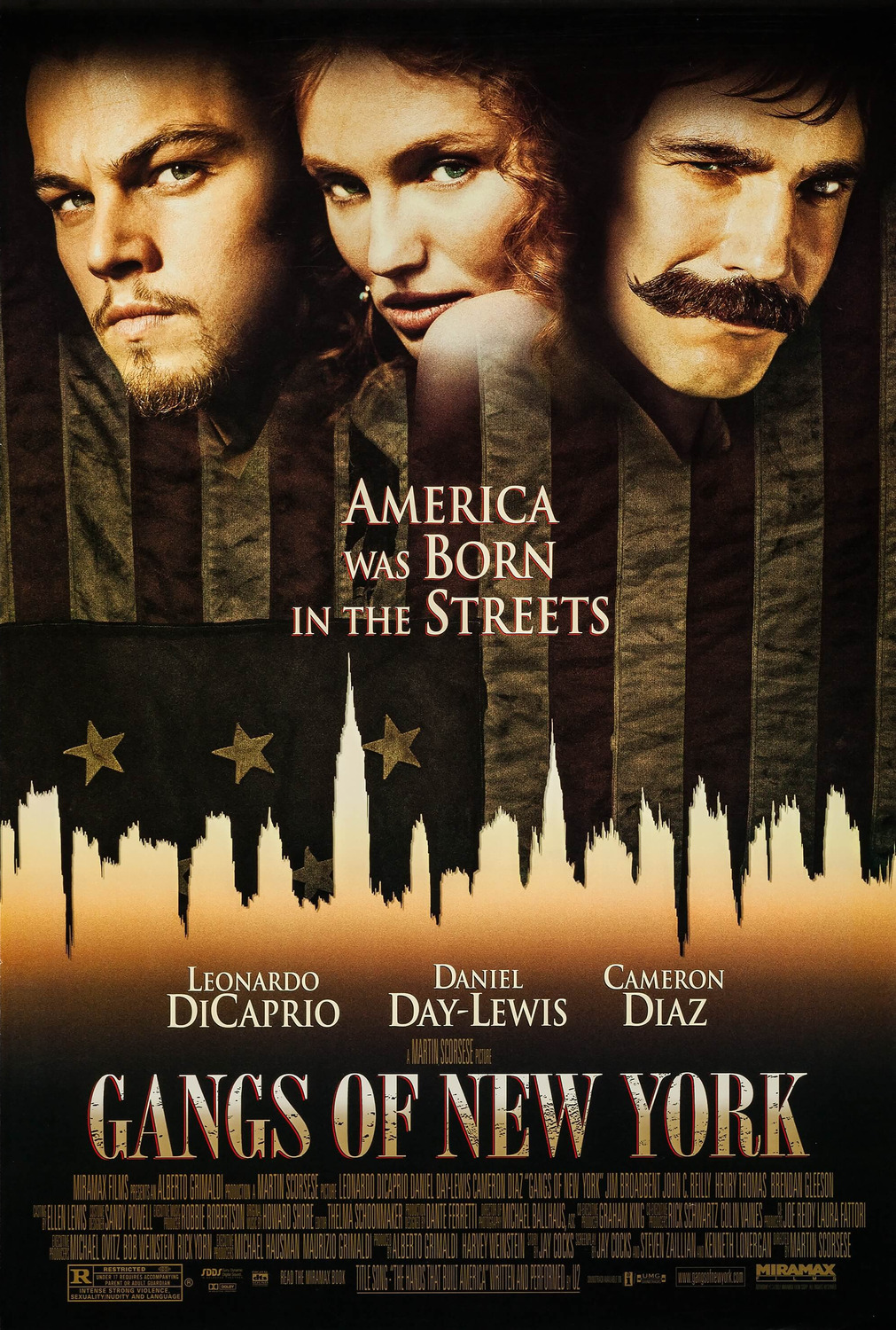 Extra Large Movie Poster Image for Gangs of New York (#4 of 6)