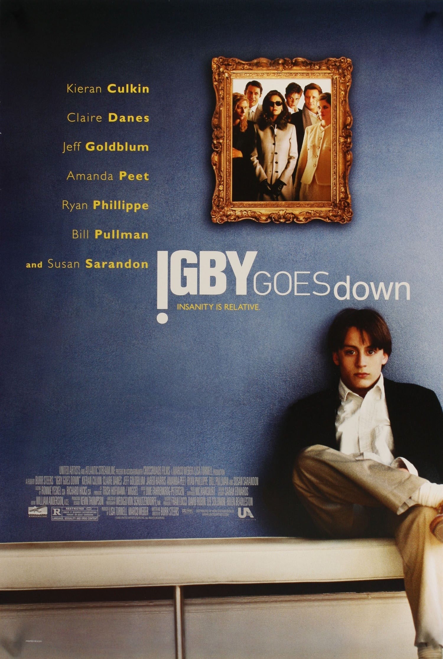 Mega Sized Movie Poster Image for Igby Goes Down (#1 of 4)