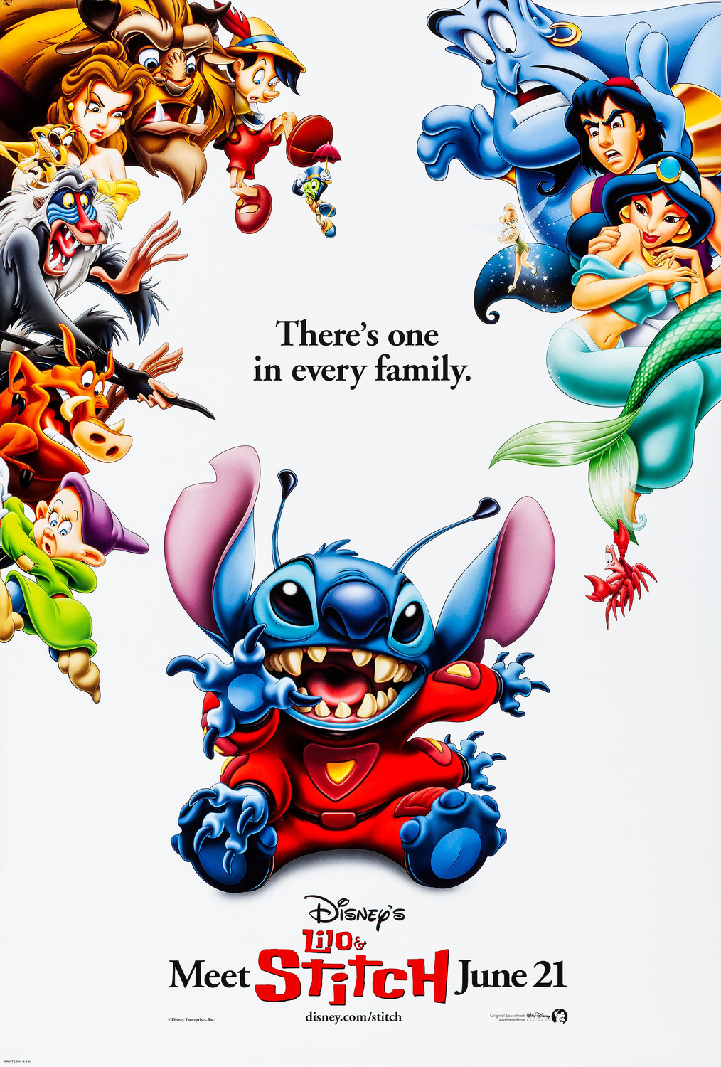 Extra Large Movie Poster Image for Lilo & Stitch (#2 of 4)