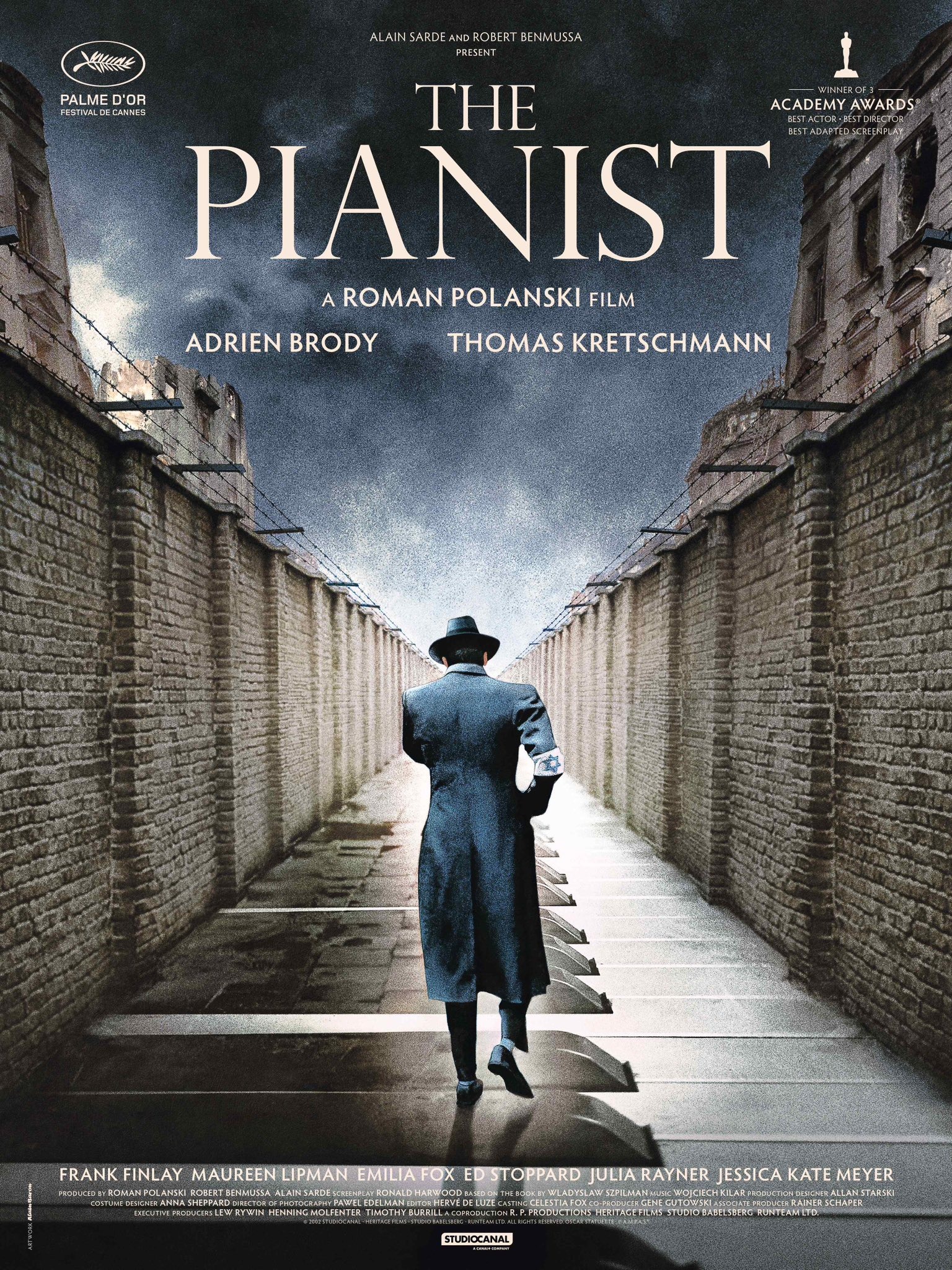 Mega Sized Movie Poster Image for The Pianist (#5 of 5)