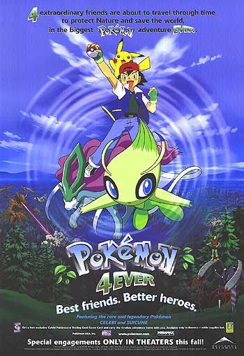 Pokemon 4Ever Movie Poster
