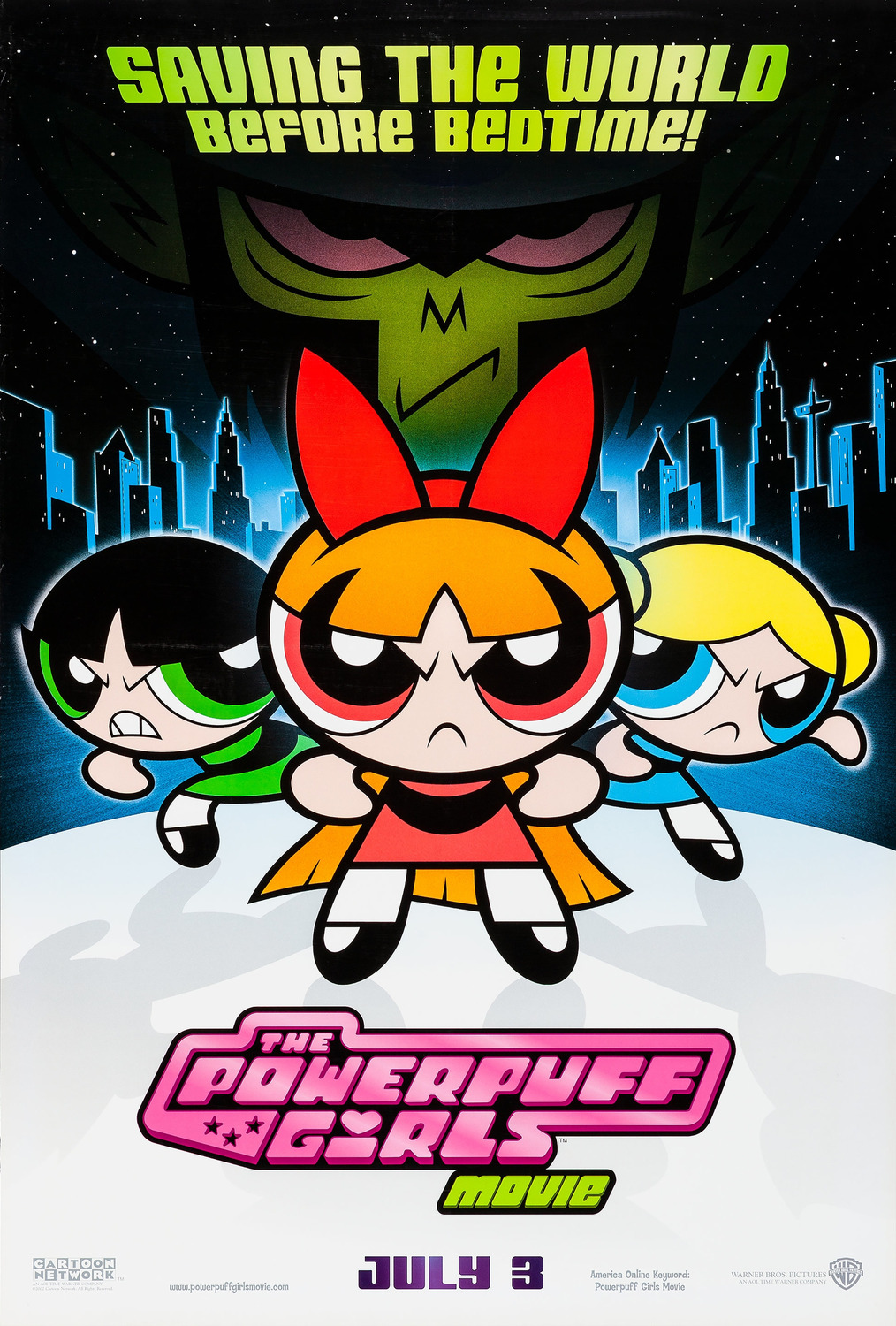 Extra Large Movie Poster Image for The Powerpuff Girls (#1 of 2)
