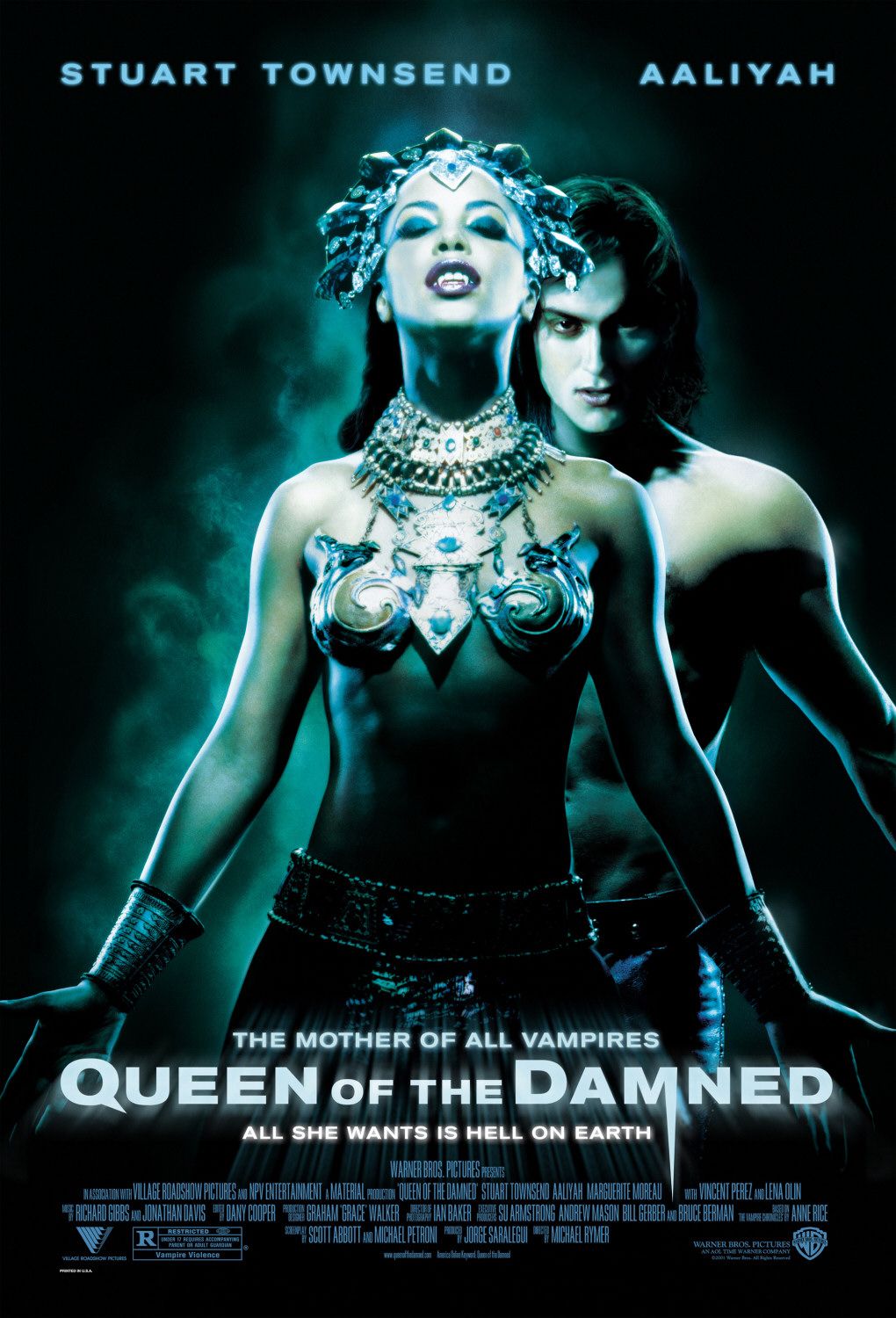 Extra Large Movie Poster Image for Queen of the Damned 