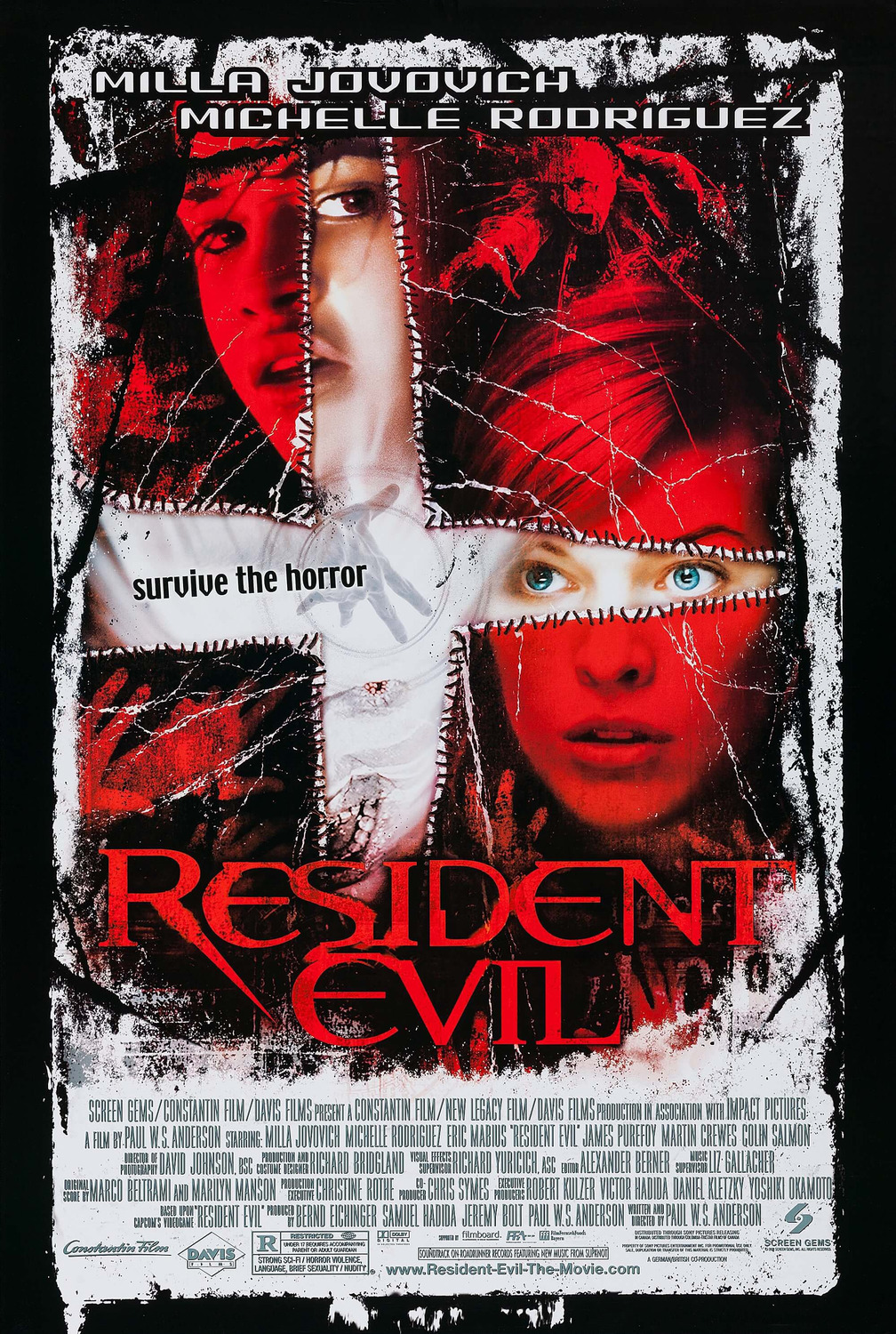 Extra Large Movie Poster Image for Resident Evil (#1 of 5)