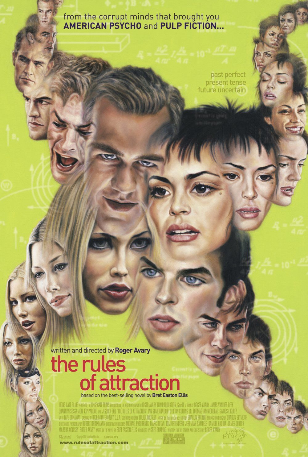 Extra Large Movie Poster Image for The Rules of Attraction (#2 of 5)