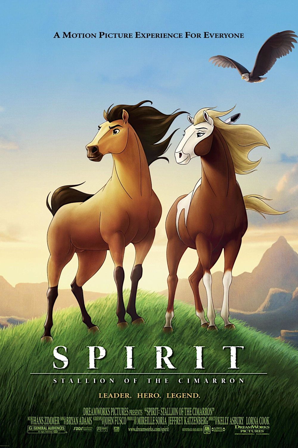 Extra Large Movie Poster Image for Spirit: Stallion of the Cimarron (#3 of 6)