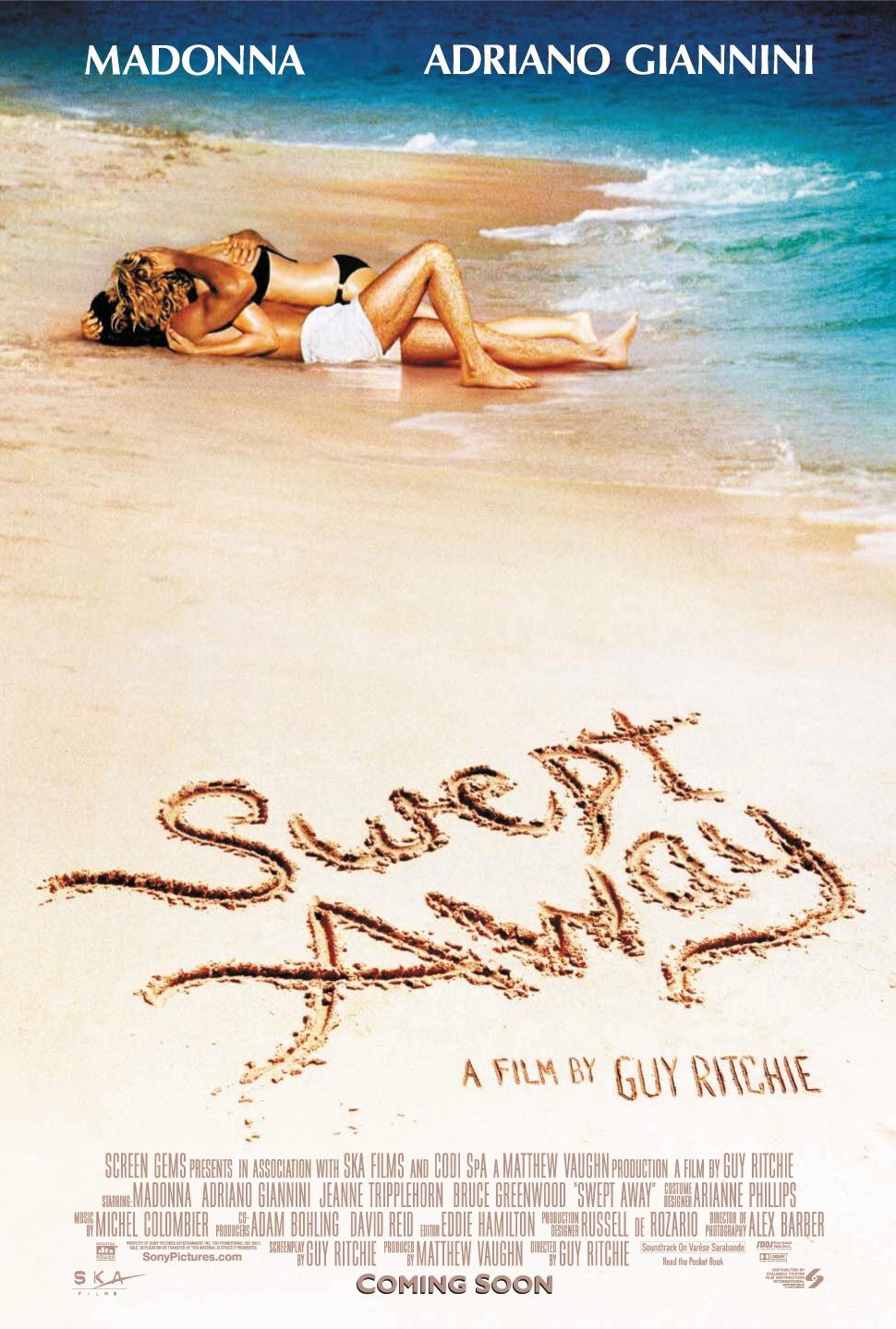 Extra Large Movie Poster Image for Swept Away (#1 of 2)