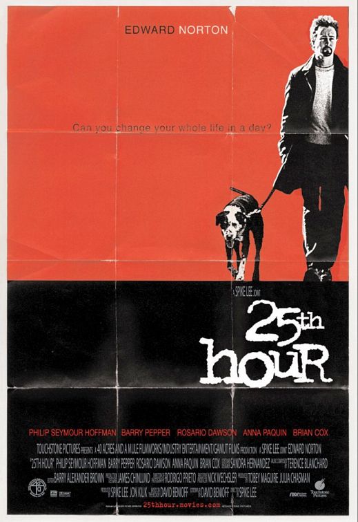 25th Hour Movie Poster