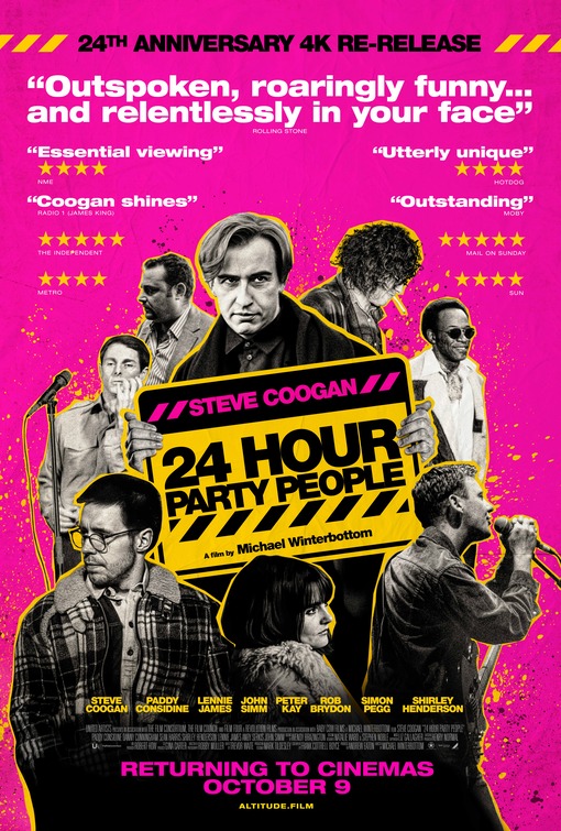 24 Hour Party People Movie Poster