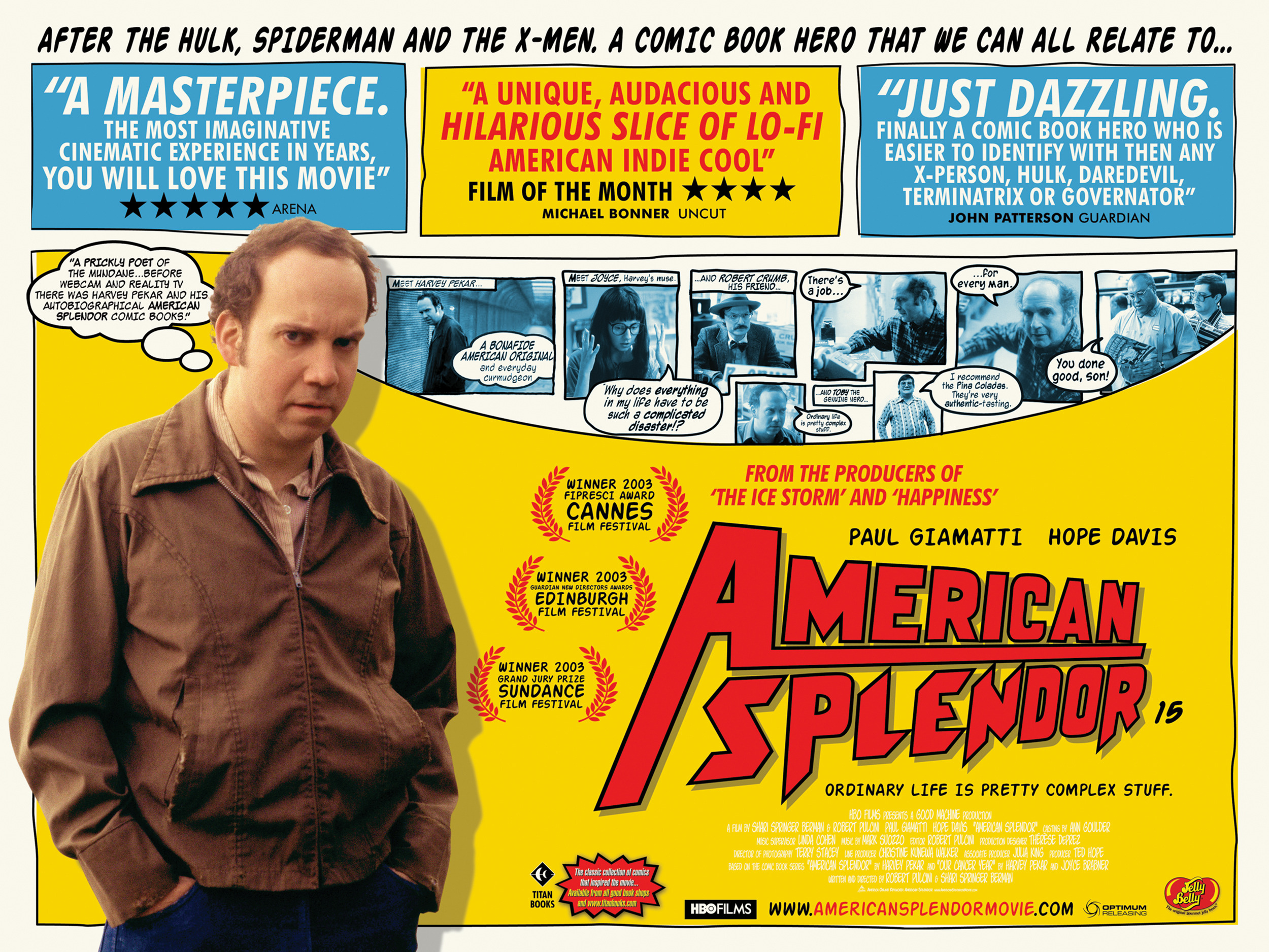Mega Sized Movie Poster Image for American Splendor (#2 of 3)
