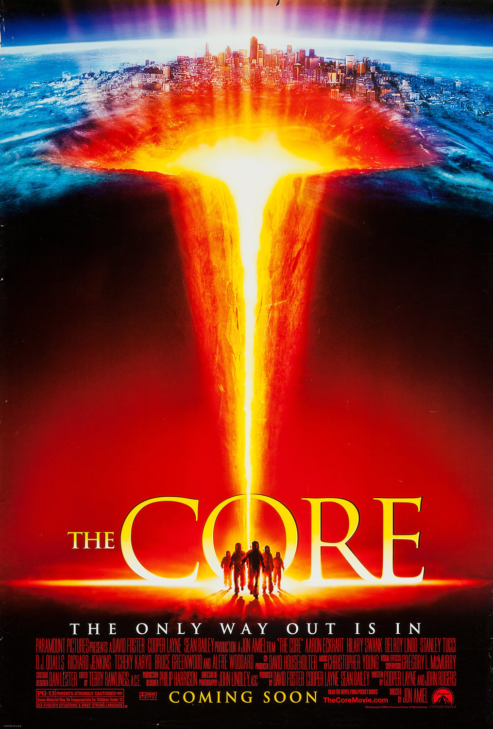 Extra Large Movie Poster Image for The Core (#2 of 3)