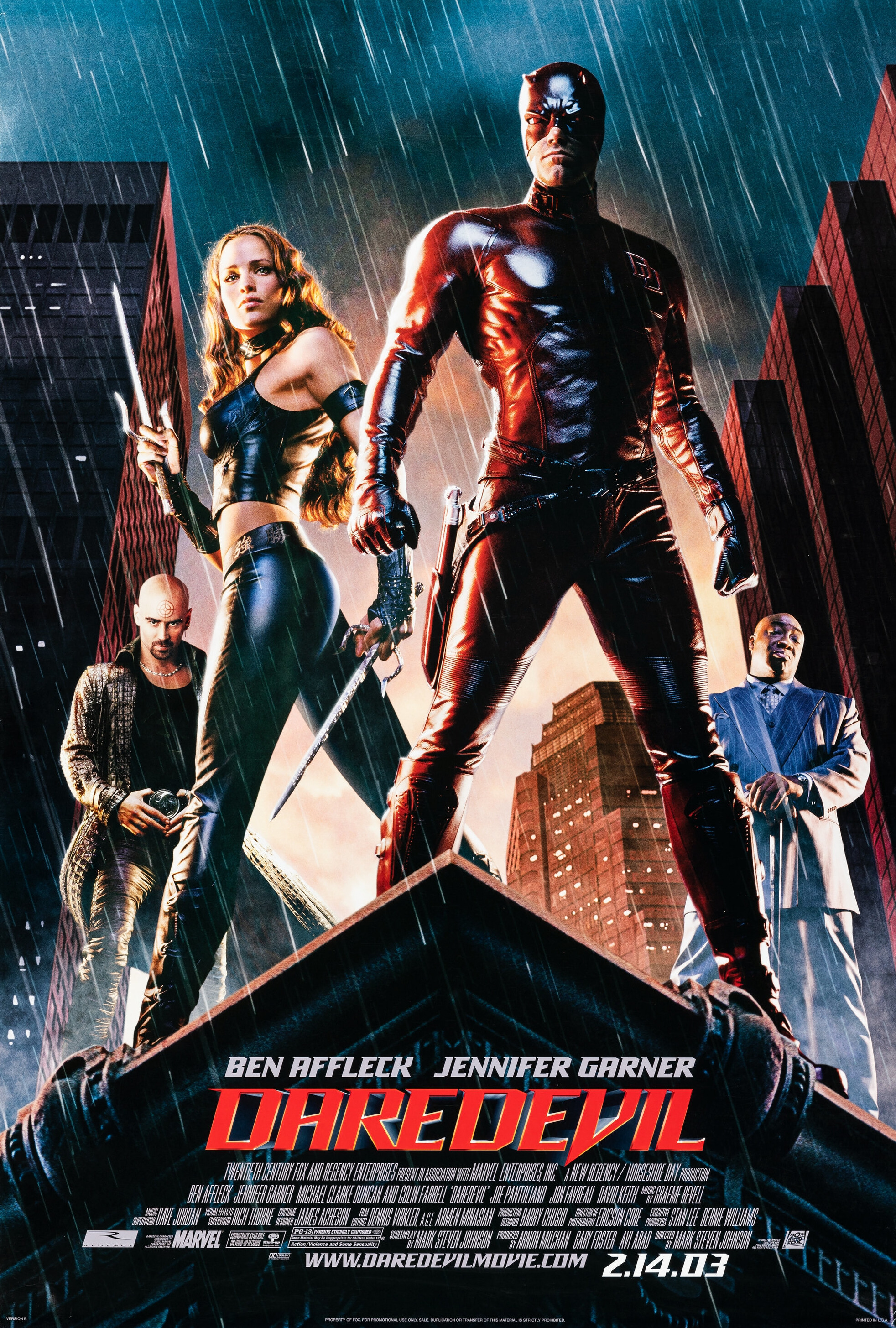 Mega Sized Movie Poster Image for Daredevil (#2 of 3)