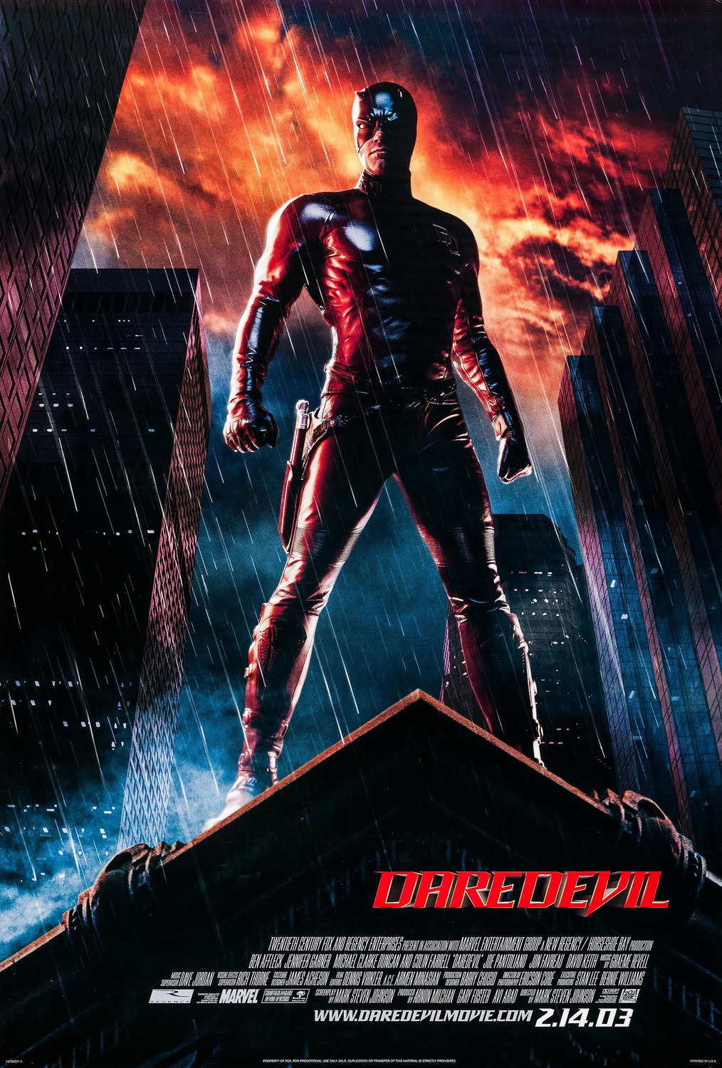 Extra Large Movie Poster Image for Daredevil (#1 of 3)