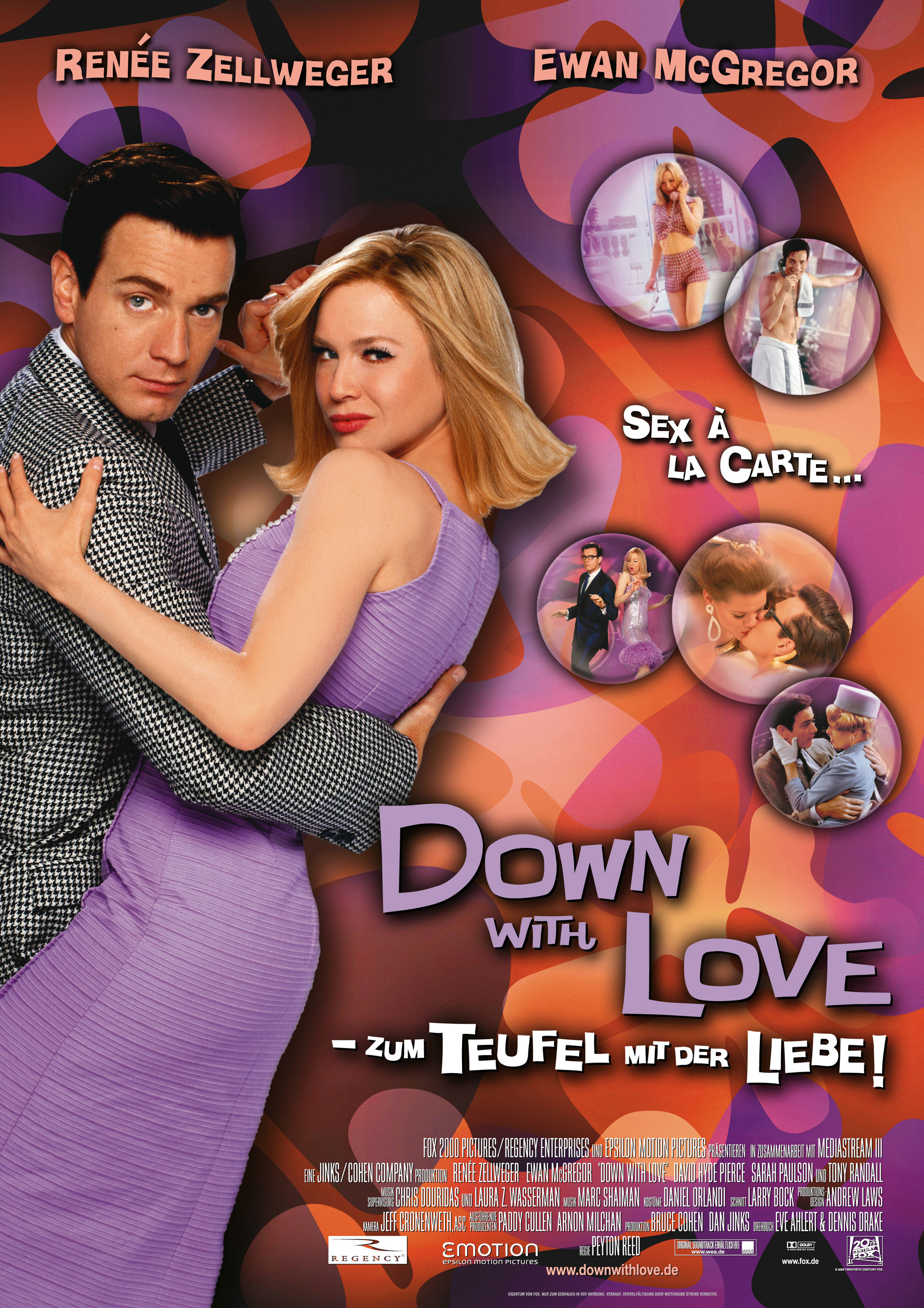 Mega Sized Movie Poster Image for Down With Love (#4 of 5)