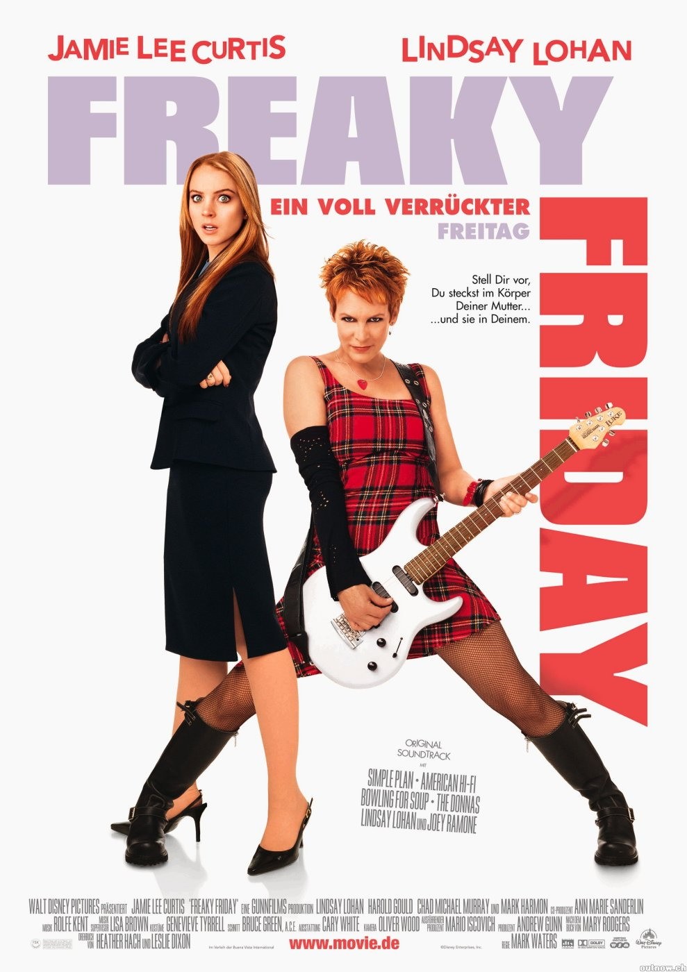 Extra Large Movie Poster Image for Freaky Friday (#2 of 4)