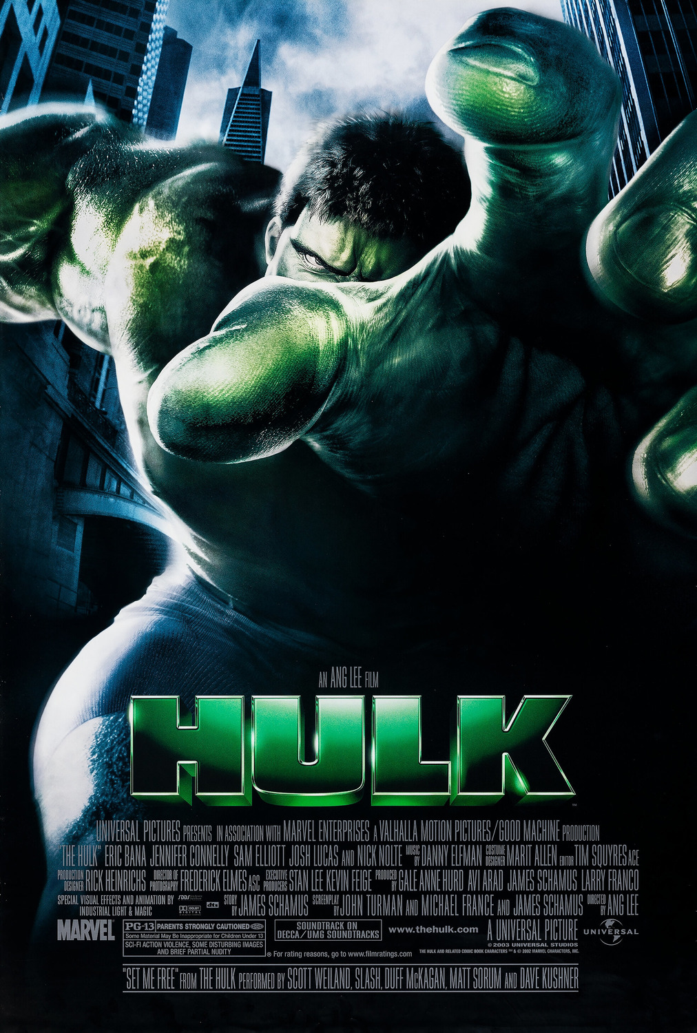 Extra Large Movie Poster Image for Hulk (#1 of 2)