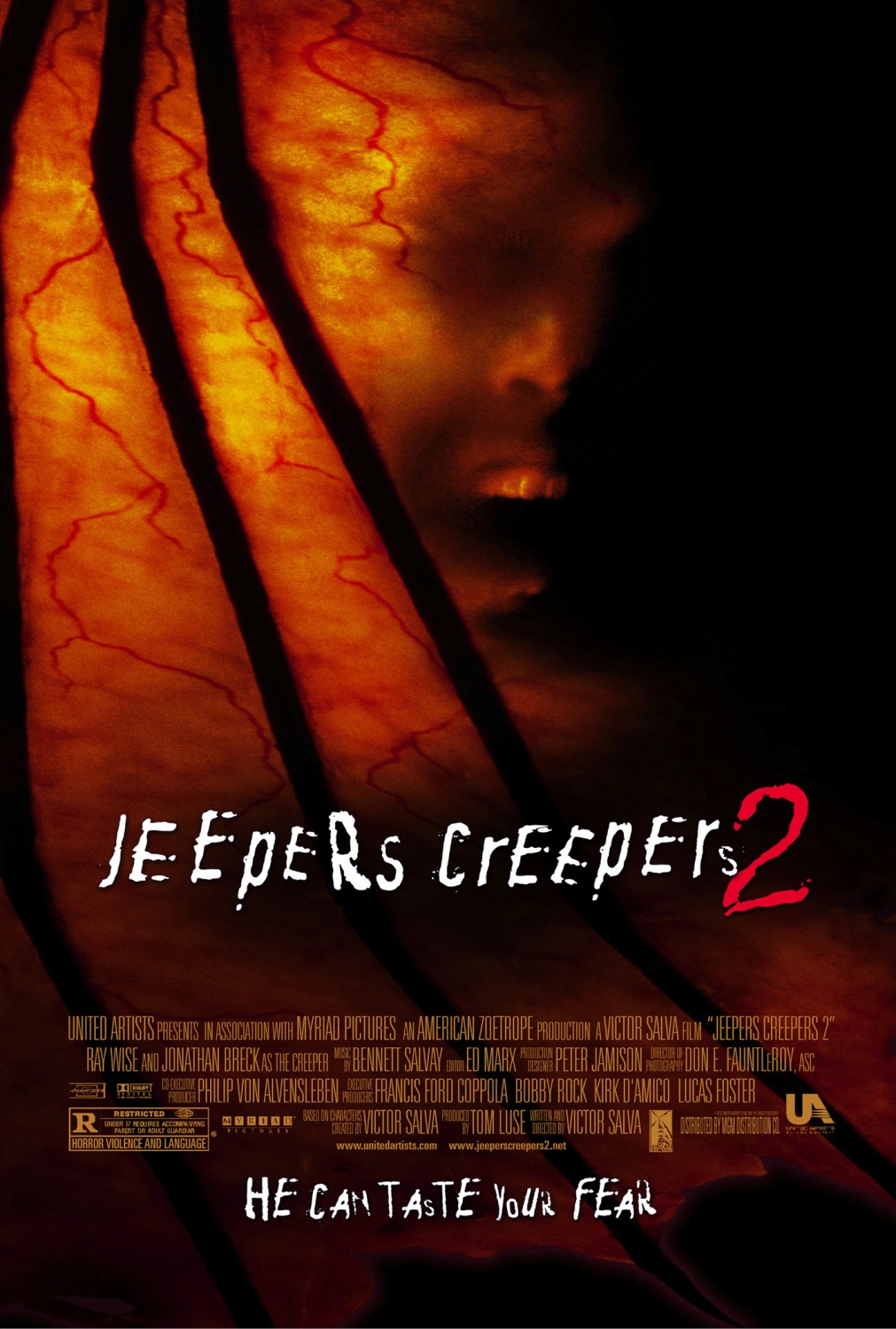 Extra Large Movie Poster Image for Jeepers Creepers 2 (#1 of 2)