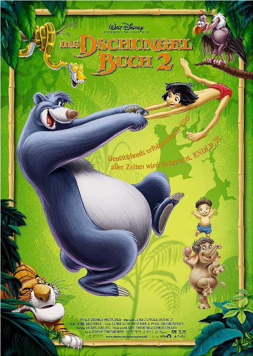The Jungle Book 2 Movie Poster