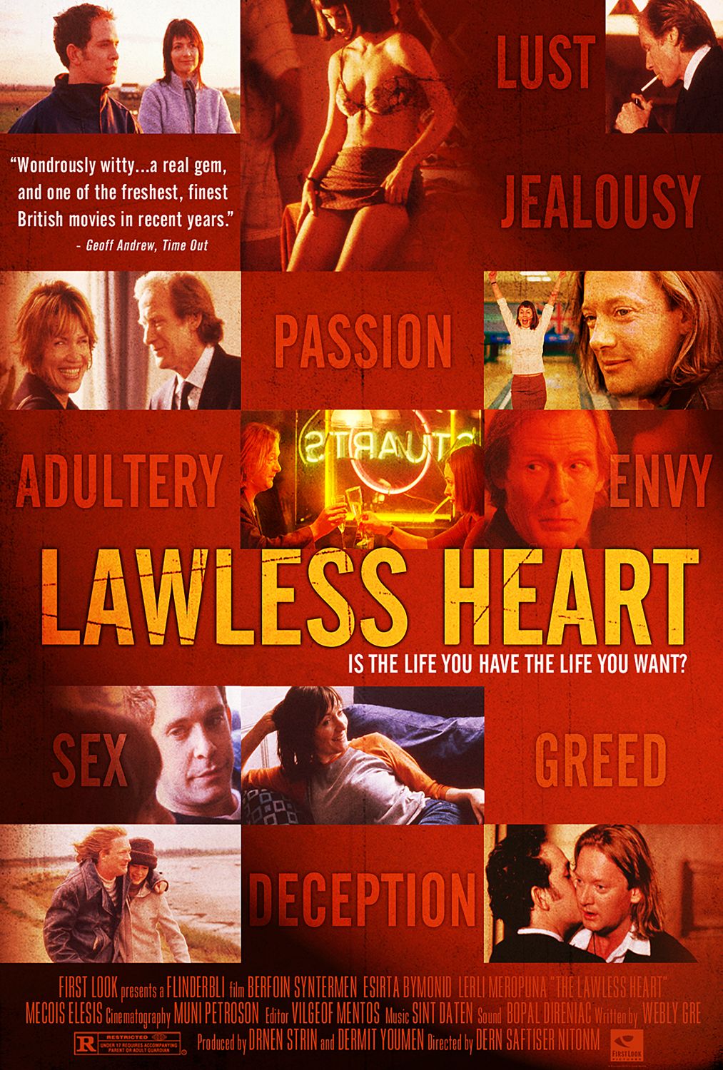 Extra Large Movie Poster Image for Lawless Heart (#1 of 3)