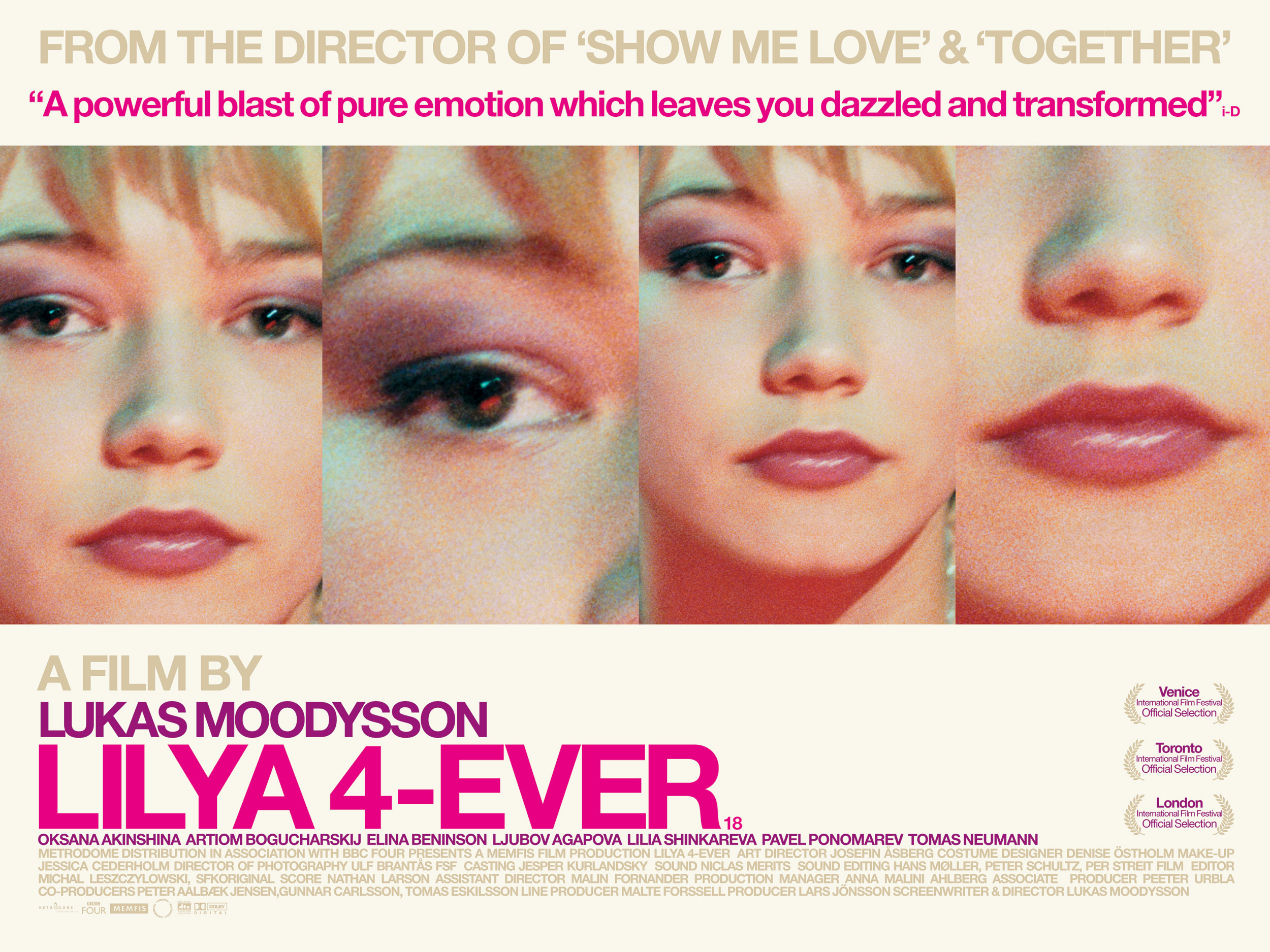 Mega Sized Movie Poster Image for Lilya 4-ever (#3 of 3)