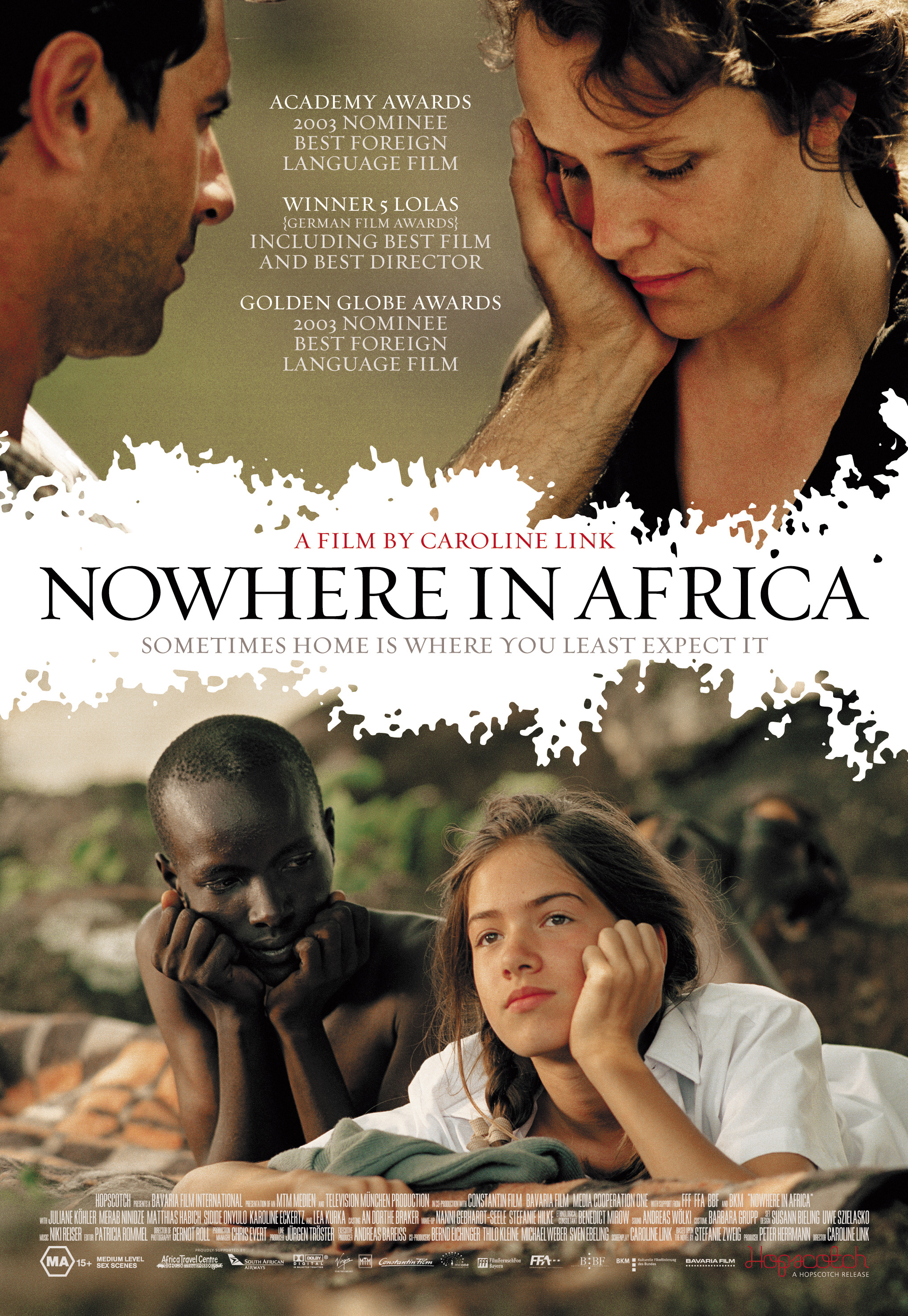 Mega Sized Movie Poster Image for Nowhere in Africa (#2 of 3)