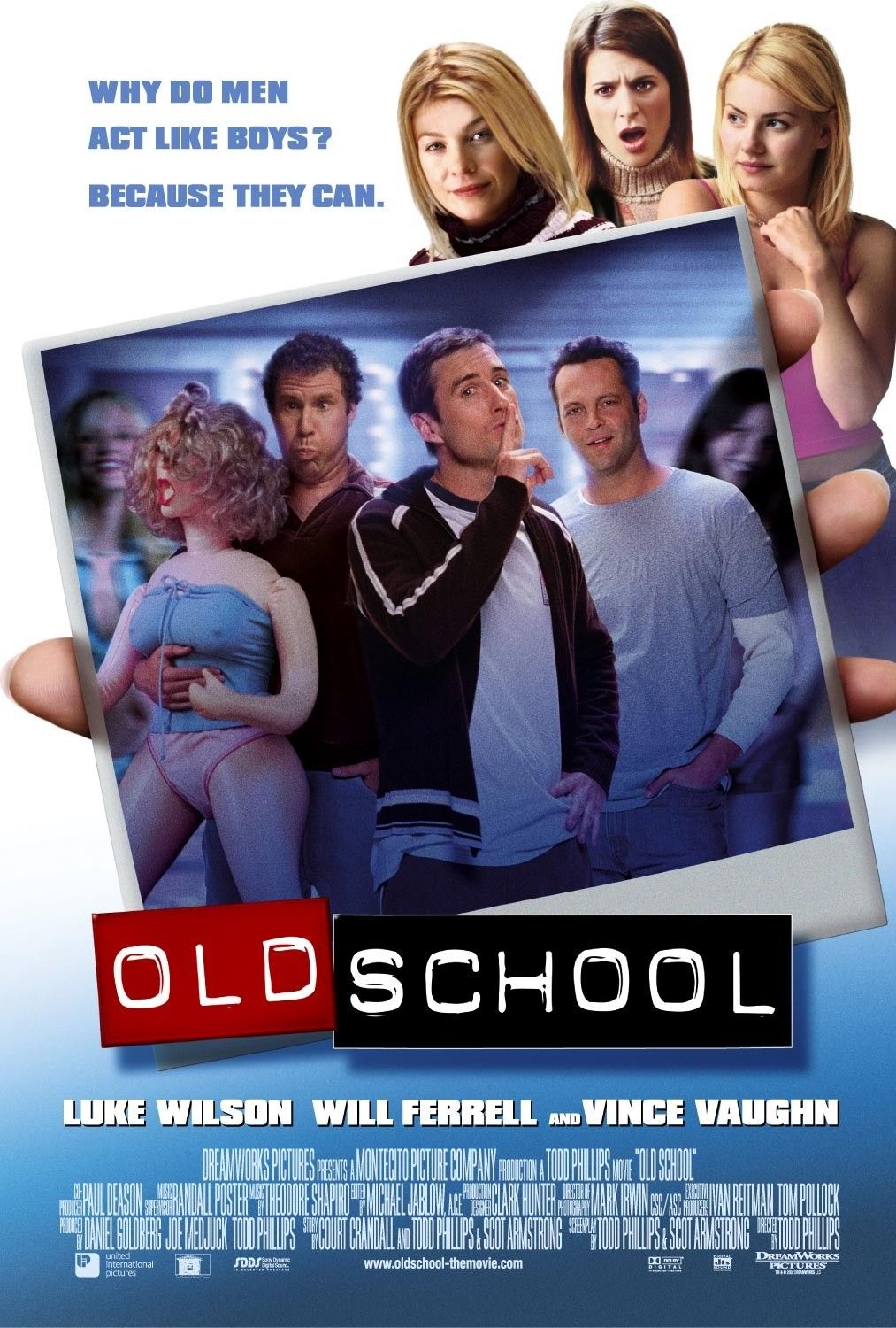 Extra Large Movie Poster Image for Old School (#2 of 2)