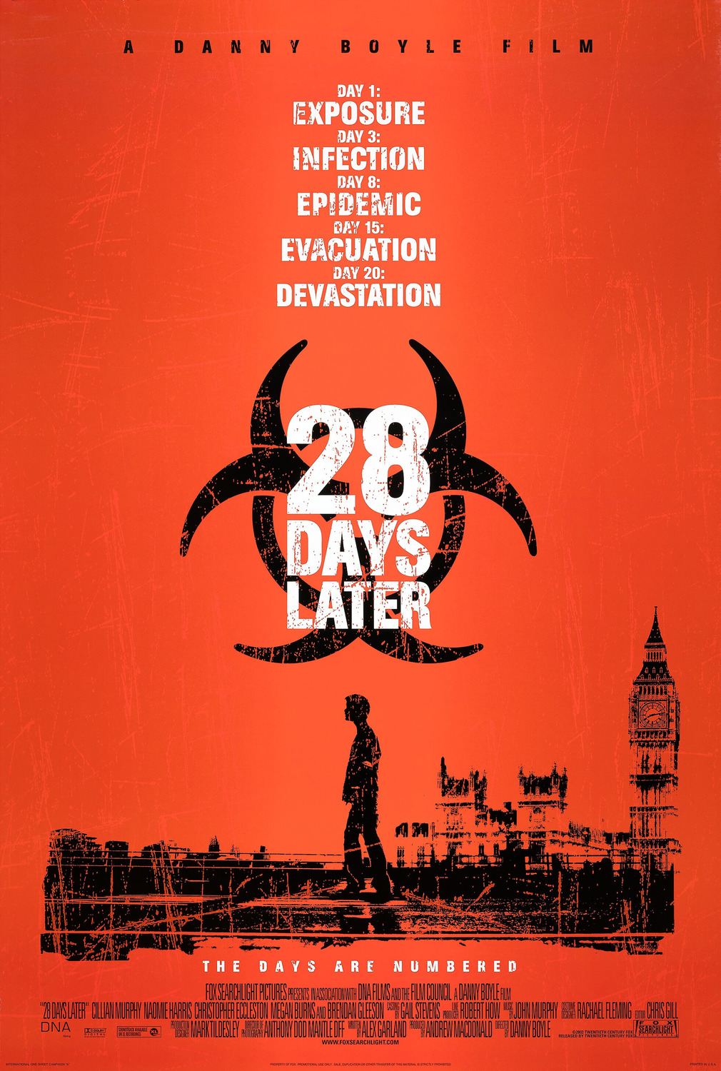 Extra Large Movie Poster Image for 28 Days Later (#1 of 3)